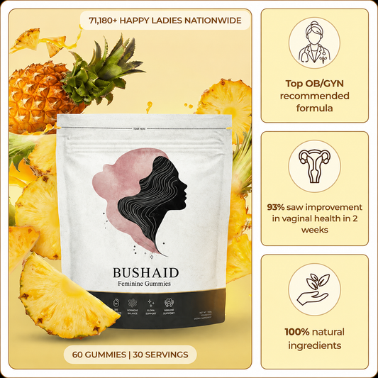 BUSHAID Feminine Gummies — 60 Gummies